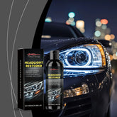 Car Headlight Care Brightening Cleaning Solution - Show Gadgets
